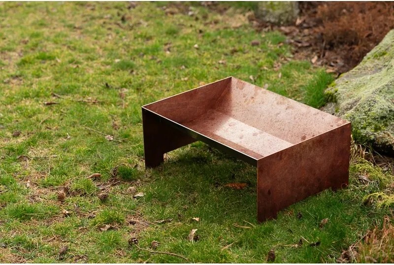 Strato Kerti tűzrakóhely 50 x 70 x 30 cm, corten CORGARDEN 1018