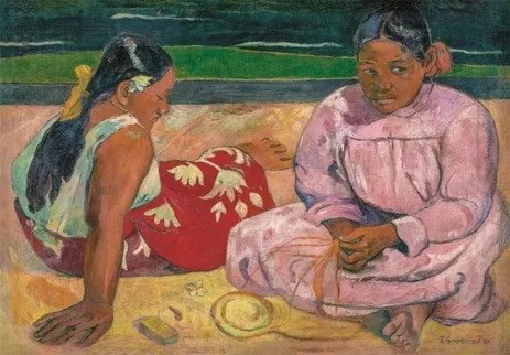 Művészet Tahiti asszonyok Gauguin 1000 db-os Compact puzzle Clementoni