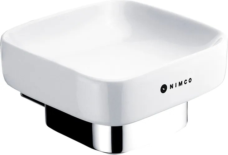 Nimco Kibo szappantartó mosogató fölé kerámia, króm Ki 14059K-26_