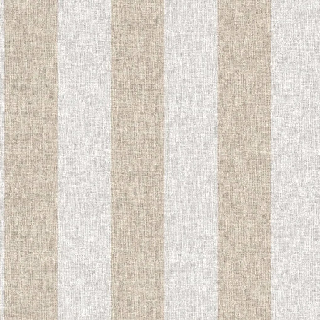 Decoprint Antibes Stripes bézs-szürke csíkos vlies tapéta – AN28216