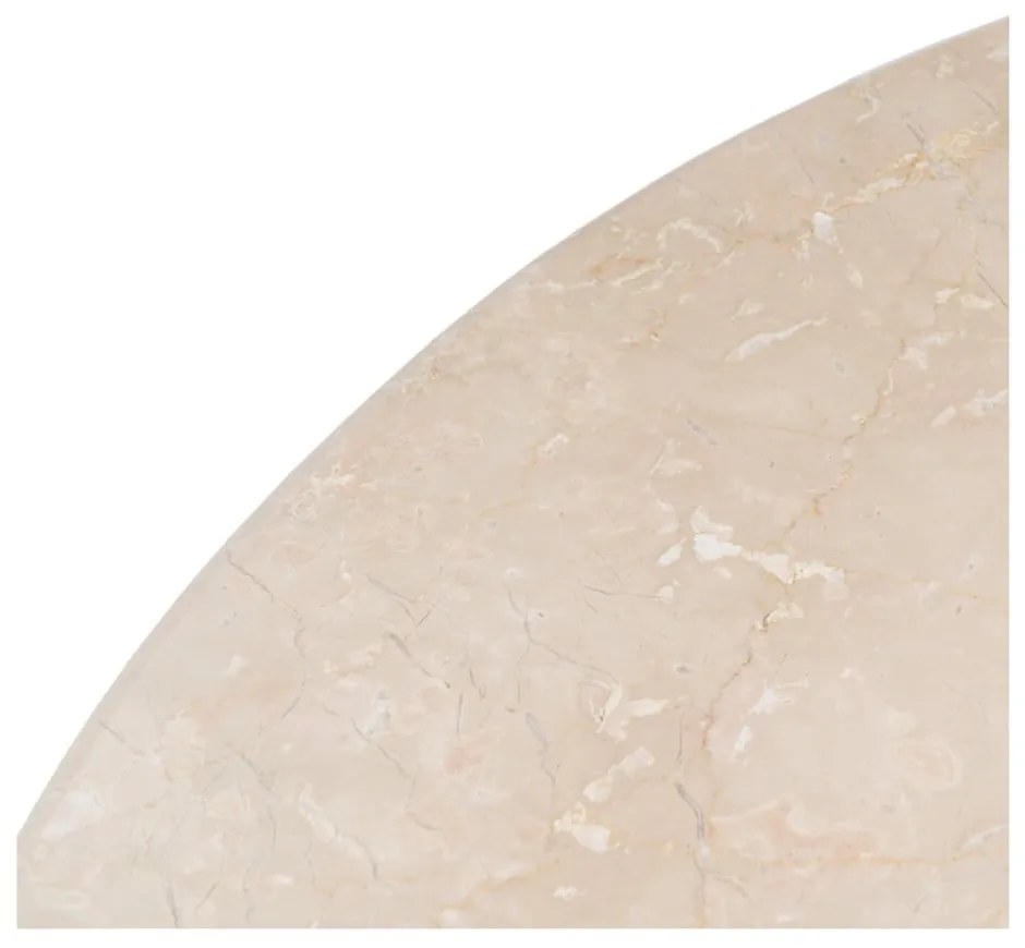 Kerek étkezőasztal márvány asztallappal ø 120 cm – Ixia