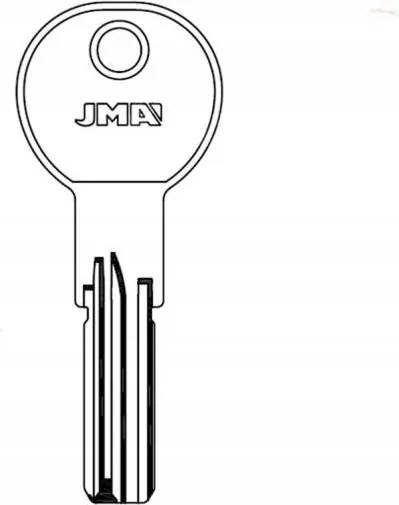 Ajtó Kulcs Zár Jma IS-10 Silca IE26 Expressz Üreges Sárgaréz Fúrt