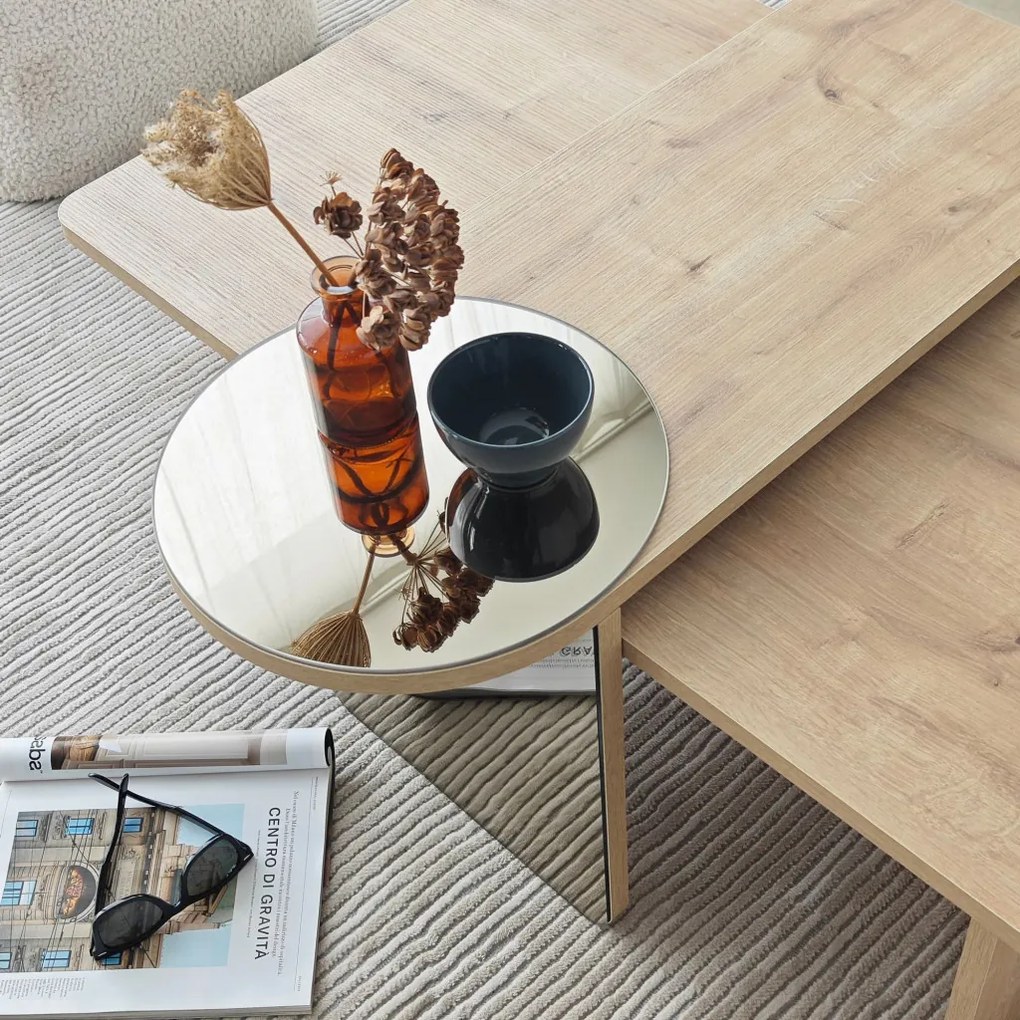 Luna 2 - Bronze, Sapphire Oak