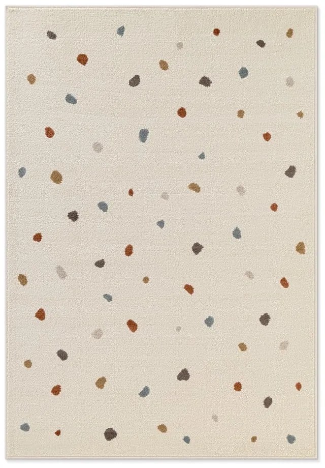 Krémszínű gyerek szőnyeg 160x235 cm Funny Dots – Hanse Home