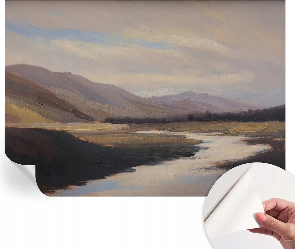 Öntapadós Stílusos Dekoratív Fotótapéta Természetes nyugalom 208x146 cm