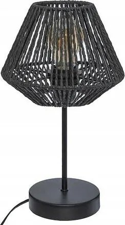 Jily éjjeli lámpa Fekete 34 cm