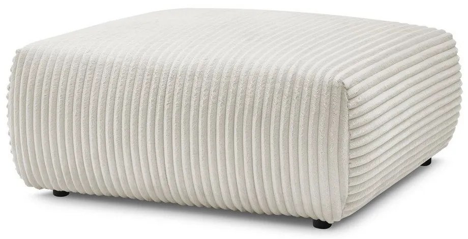 Krémszínű kordbársony lábtartó Lucien – Bobochic Paris