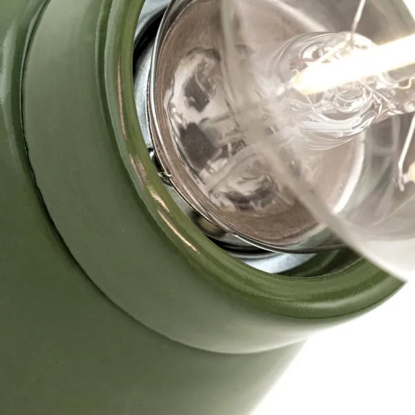 Orion - FROST fali lámpatest 1xE27/60W/230V zöld