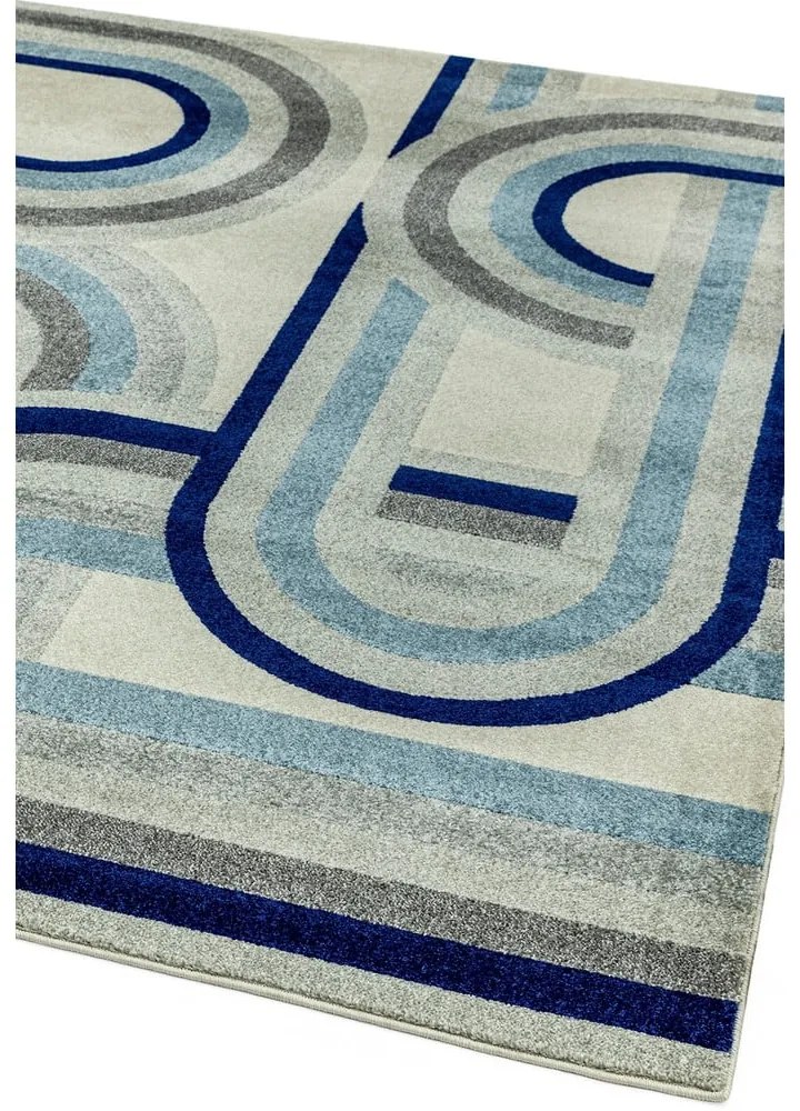 Szürkéskék szőnyeg 200x290 cm Nova Retro Blue – Asiatic Carpets