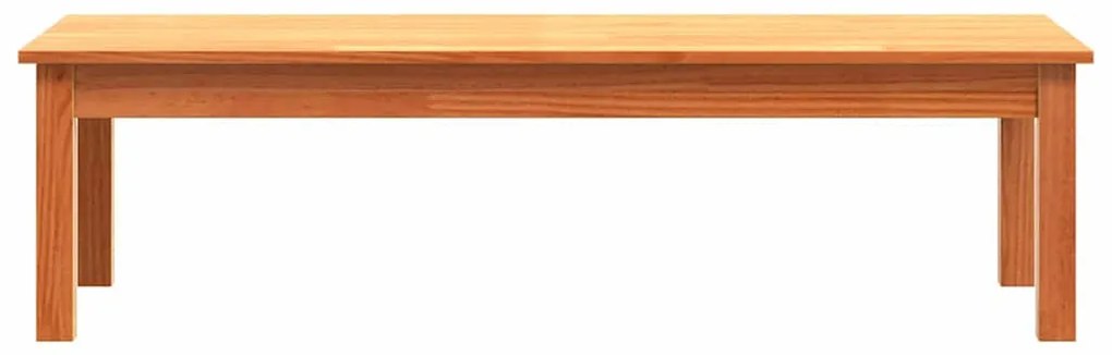 vidaXL Dohányzóasztal Max Barna 110 x 50 x 30 cm Tömör fenyőfa