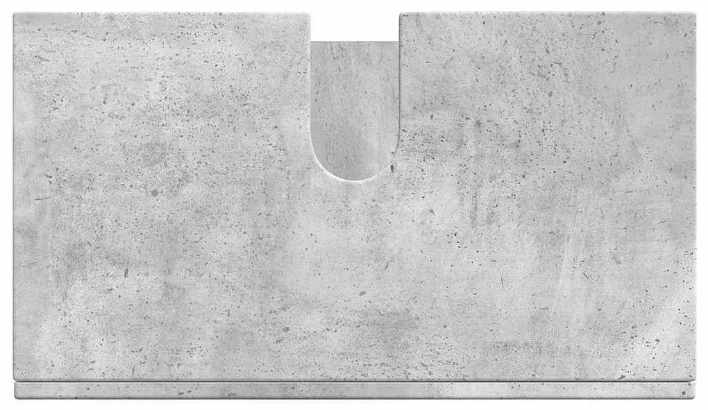 Fürdőszoba mosdószekrény TULUM Beton szürke 60 x 34 x 63 cm