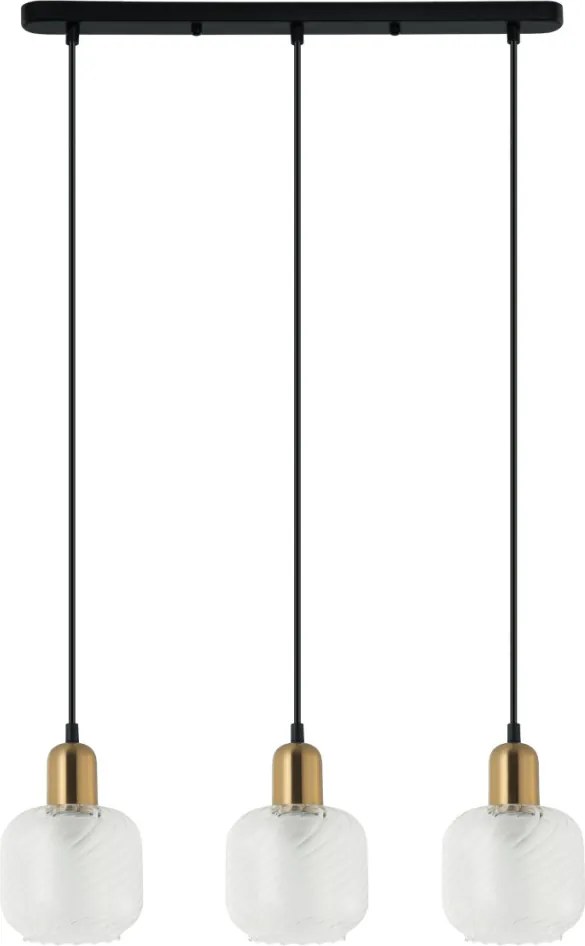 ITALUX PND-67594-3-BRO-CL LAMEZIA Többágú Függesztett Lámpa E27 IP20