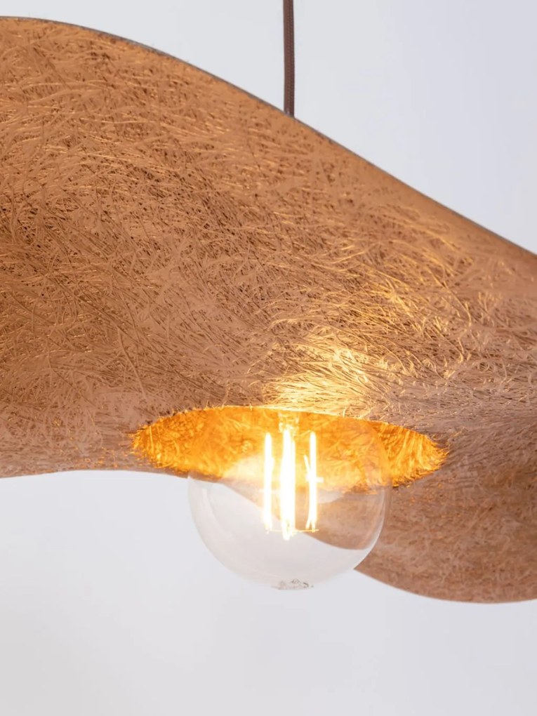 SIGMA LIGHTING 32352 KAPELLO Modern Függesztett Lámpa Barna, Réz E27 IP20