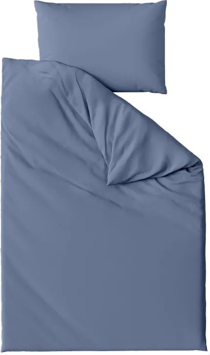 Pamut ágyneműhuzat LUX kék szállodai zsebbel Ágyneműhuzat mérete: 70 x 90 cm | 140 x 200 cm