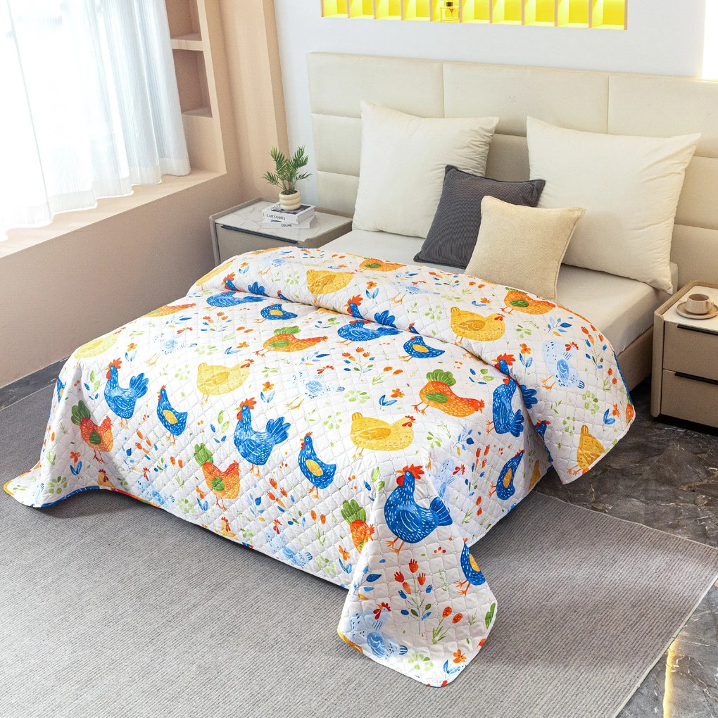 Ágytakaró HENRIETTA, színes Méret: 170 x 210 cm