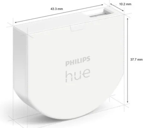 Philips Hue SWITCH fali kapcsoló modul