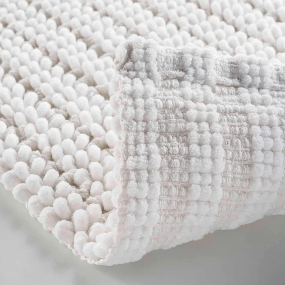 Fehér fürdőszobai kilépő 50x80 cm Voltis – douceur d'intérieur