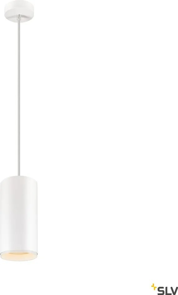 SLV 1005709 NUMINOS XL PHASE Hengeres Függesztett Lámpa Fehér, Fekete LED IP20