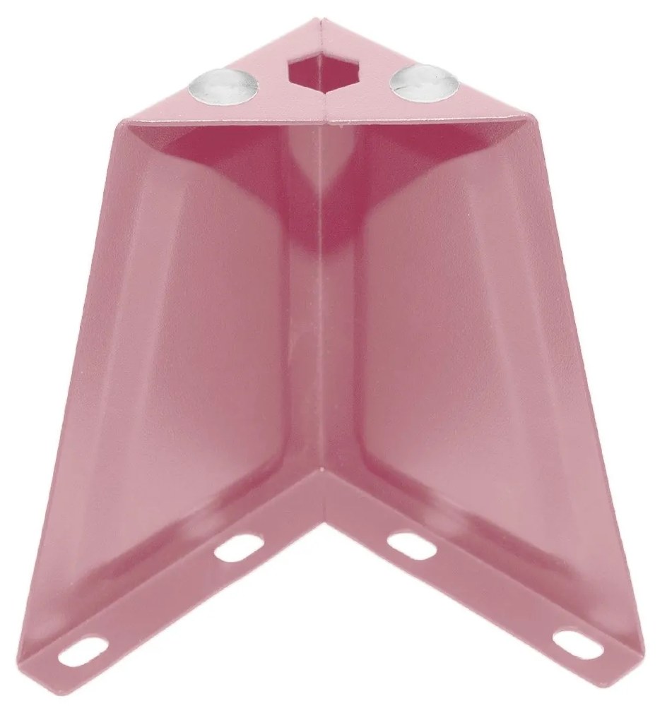 Púderrózsaszín színű bútorlábak 4 db-os készlete