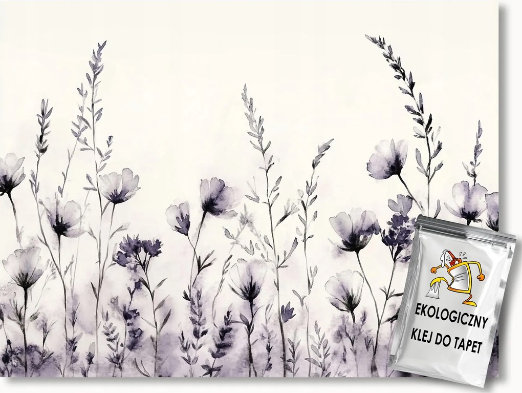 Fotótapéta Flizelina Kert Rét Növények Gyógynövények Virágok Természet 400x280 ragasztó