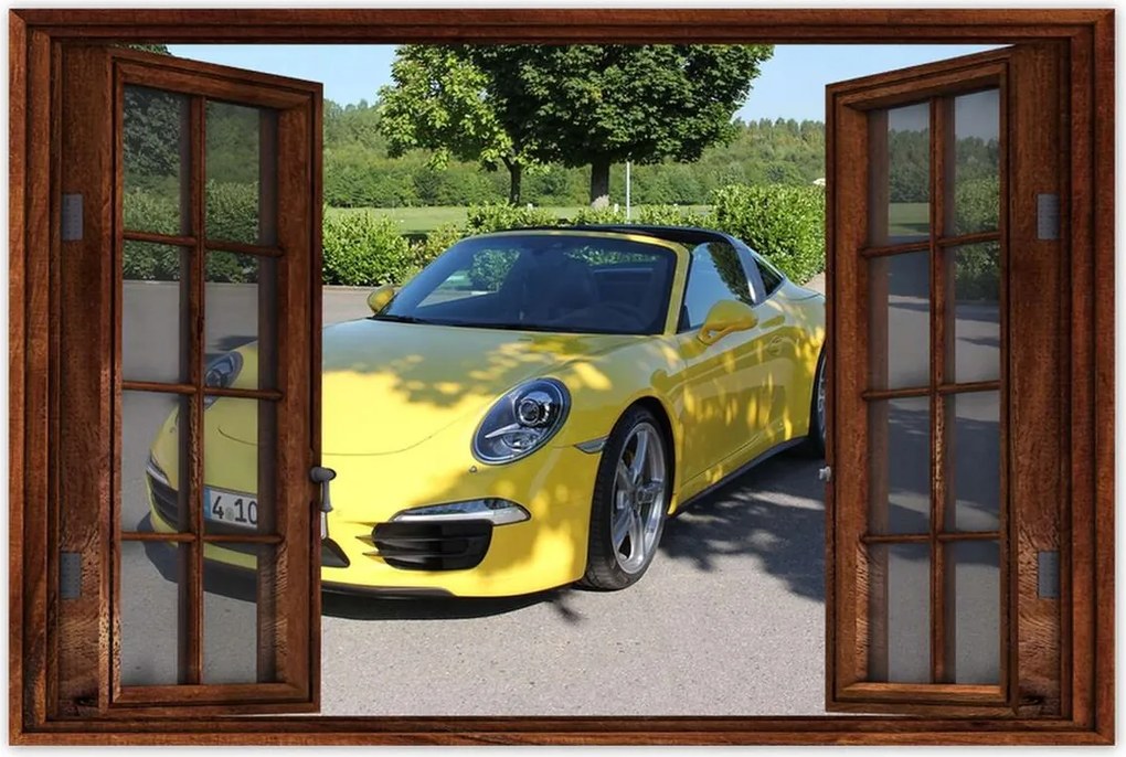 Poszterek 90x60 Porsche 911 targa