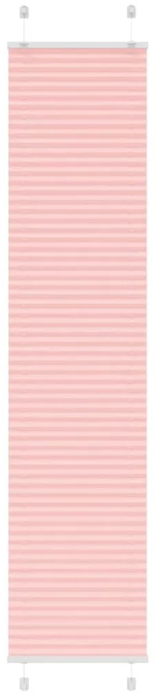 pliszírozott redőny rózsaszín 40x200 cm szövetszélesség 39,4 cm