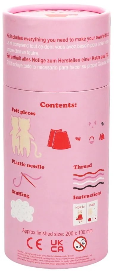 Kreatív készlet Sew Your Own Cat – Rex London