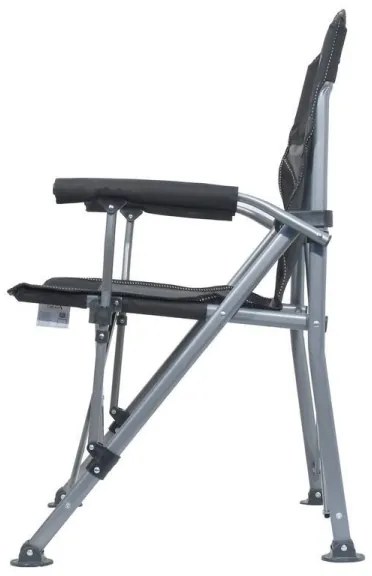 Összecsukható kempingszék fekete