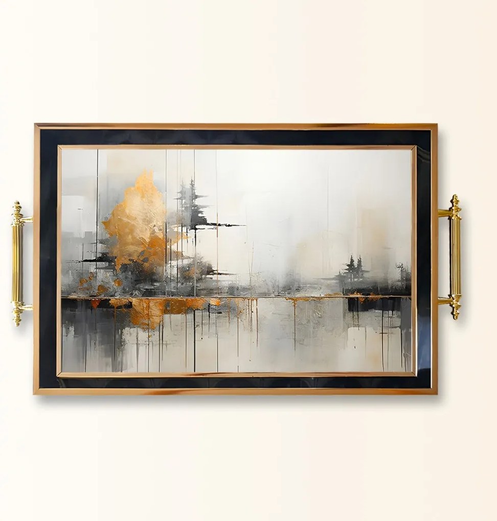 Üveg tálca, 38×24 cm – TPA9811