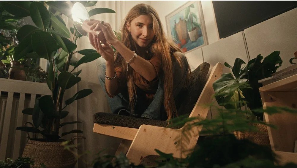 Bézs fotel Sway – Karup Design