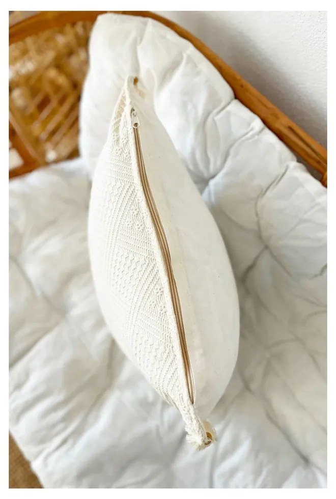 Organikus pamut párnahuzat szett 4 db-os 43x43 cm Natural – Mila Home