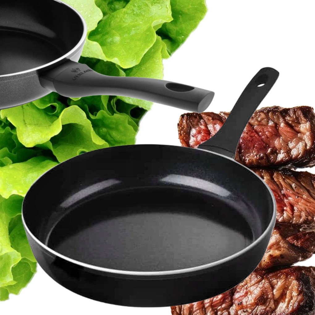 Hagyományos Serpenyő Gerlach Harmony Clasic 24CM Kerámia Bevonat, Nem Tapad