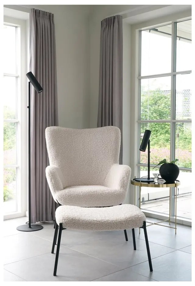 Fekete asztali lámpa (magasság 47 cm) Paris – House Nordic