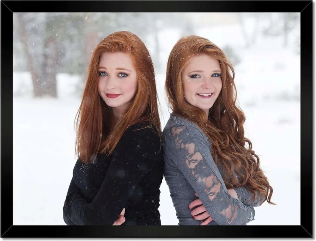 Poszterek keretben 40x30 Tűz frizurák a hidegben