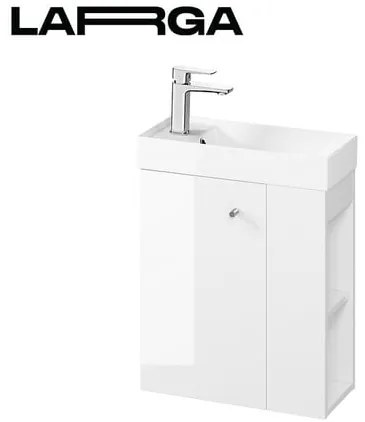 Cersanit LARGA mosdó alatti szekrény 49,2x55,1x21,5 cm fényes fehér S932-110-DSM