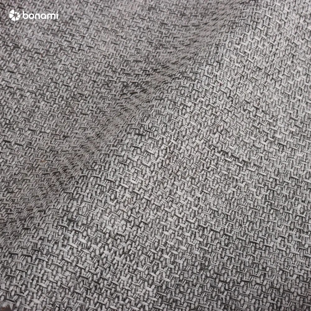 Szürke kárpitozott ágyneműtartós franciaágy ágyráccsal 160x200 cm Lotte – Meise Möbel