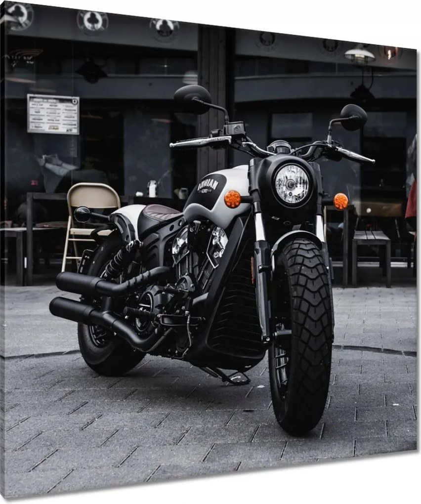 Vászonkép 90x90 Indián motorkerékpár Klasszikus
