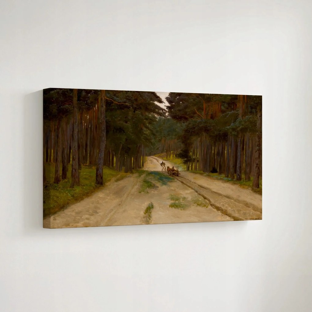 Vászonkép „Erdei út ” József Csontváry Kosztka Tivadar 1887. 70x50cm