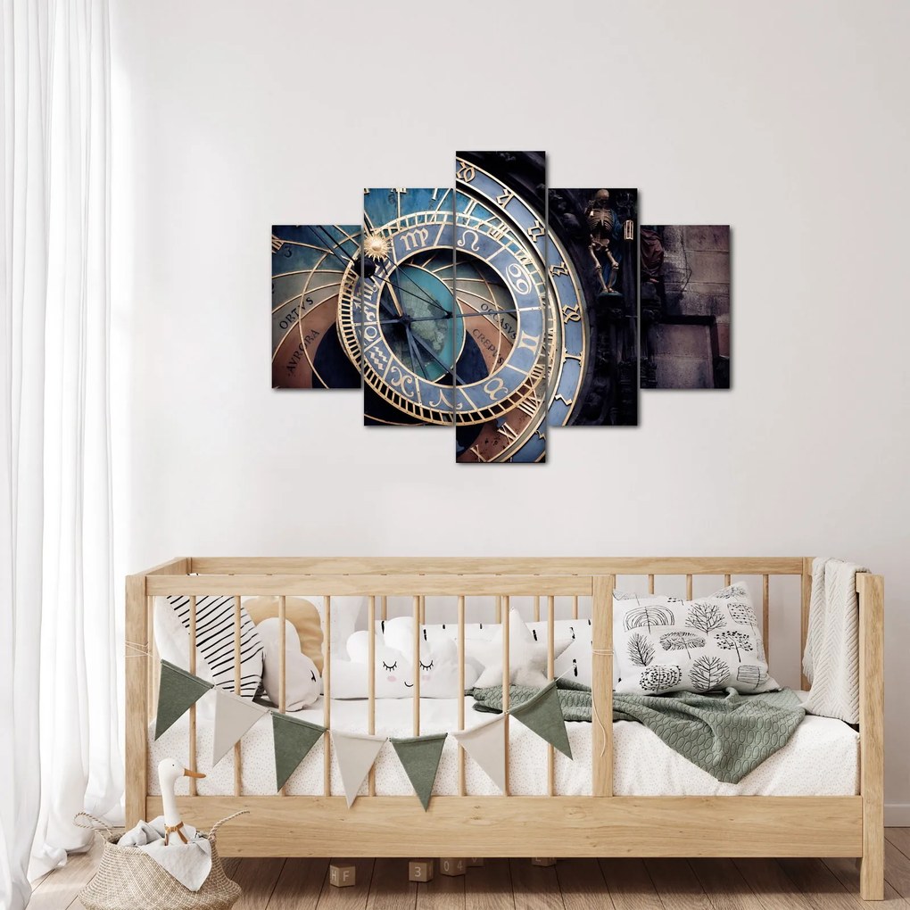 Kép - Orloj, Prága (150x105 cm)