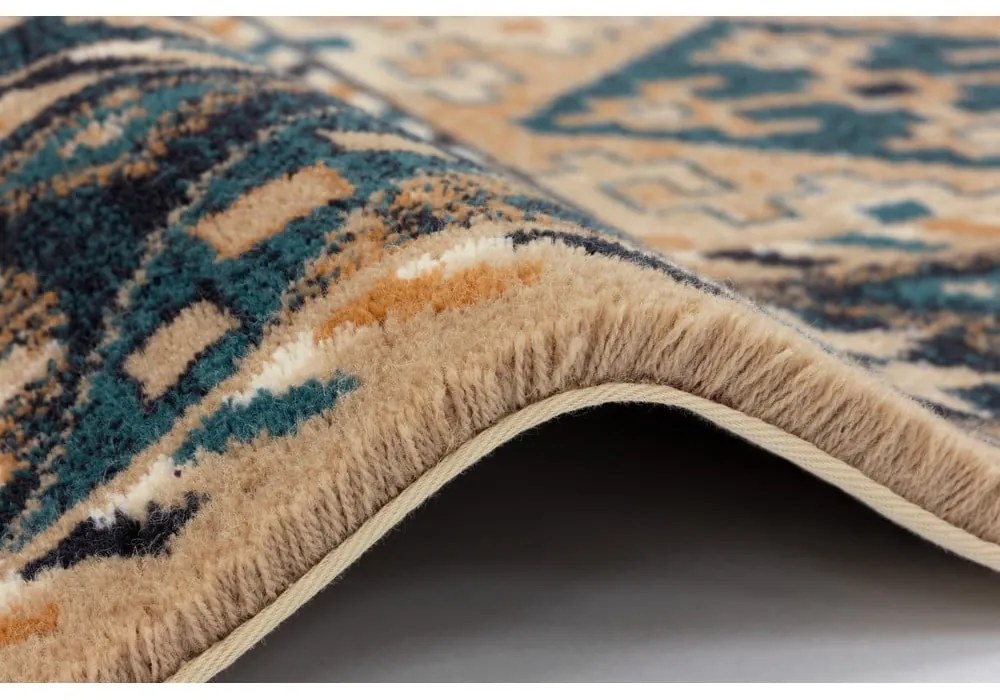 Barna gyapjú szőnyeg 170x240 cm Astrid – Agnella