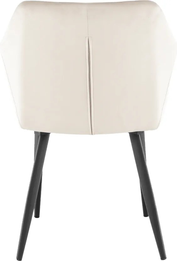Szék, szövet bézs/fekete lábak, ODOVEL