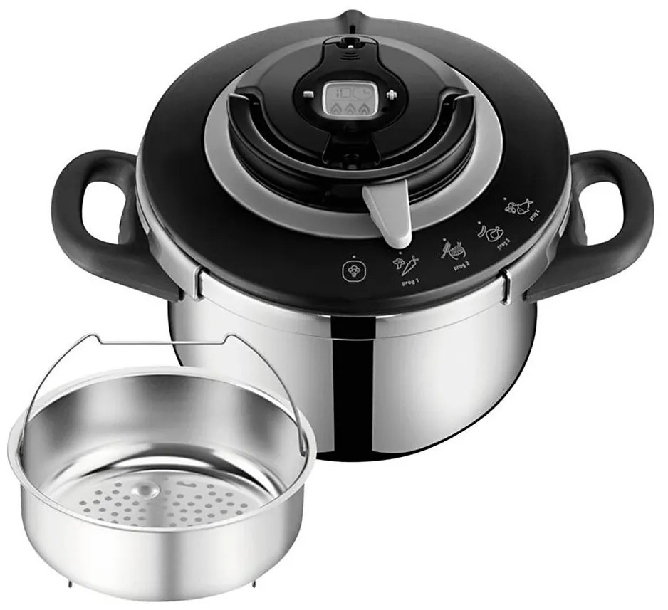 Tefal CLIPSO+ CHEF 4,5 l rozsdamentes kukta, nyomásfőző edény