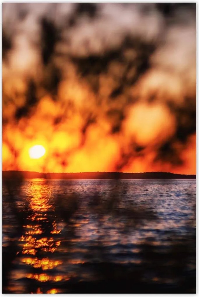 Poszterek 80x120 Tenger naplemente