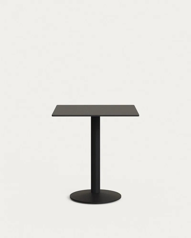 Fém kerti étkezőasztal 68x68 cm Esilda – Kave Home