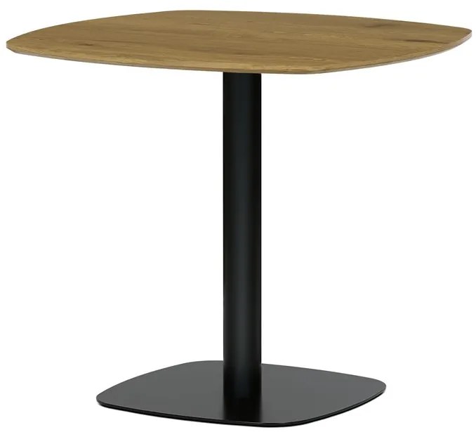 Étkezőasztal 80×80 cm, MDF, Tölgy. DT-X7117 OAK