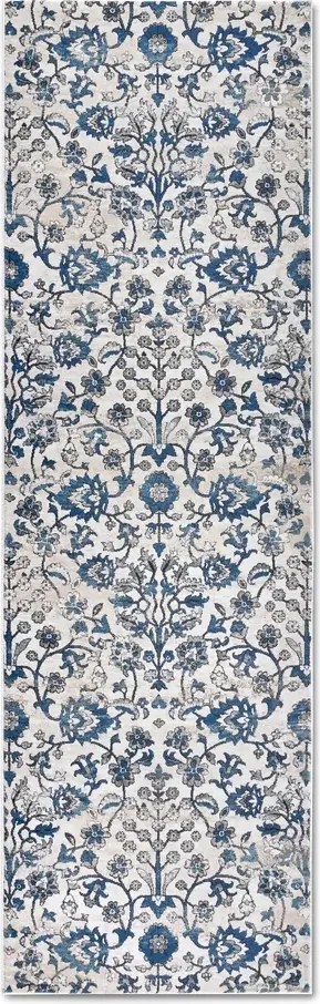 Futószőnyeg folyosóra, előszobába 80x240cm,krémkék, puha szőrrel