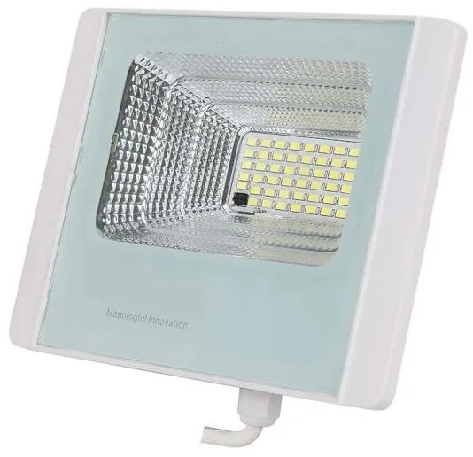 LED Kültéri napelemes reflektor LED/12W/3,2V IP65 4000K + távirányító