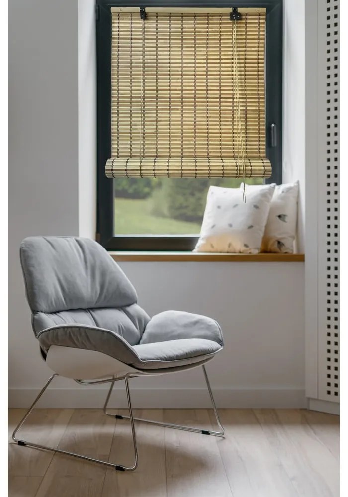 Natúr színű bambusz roló 120x160 cm Java – Gardinia