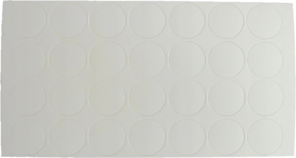 Öntapadó kupak Fi20 Fehér Szürke 5 levél 140 db