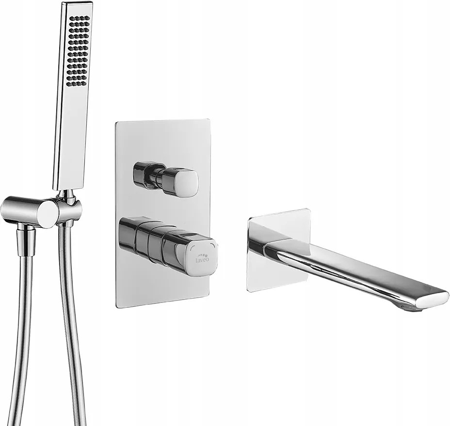 Falsík Alatti Kádszett Króm Laveo Tores Szett